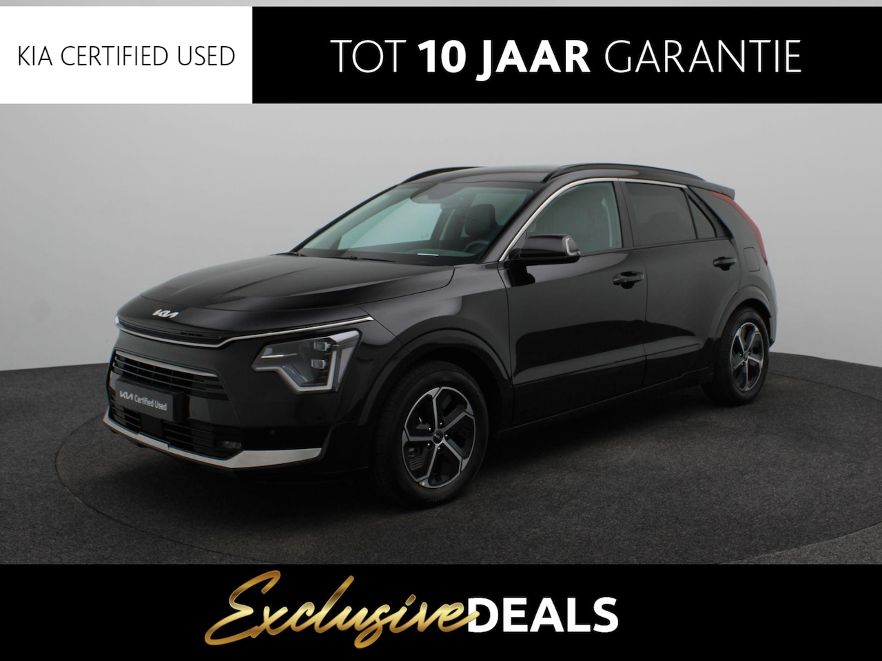 Kia Niro - 1.6 GDi Hybrid DynamicPlusLine Panorama | Stoel Stuur Verwarming| Elektrische Achterklep| - AutoWereld.nl