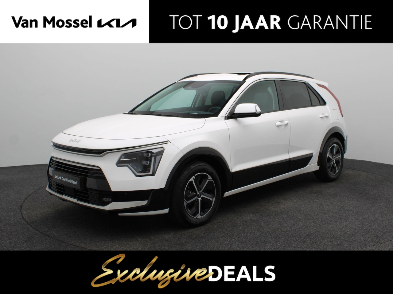 Kia Niro - 1.6 GDi Hybrid DynamicPlusLine | Open dak | Clima | Navi | Elektr. Klep | Leder | - AutoWereld.nl