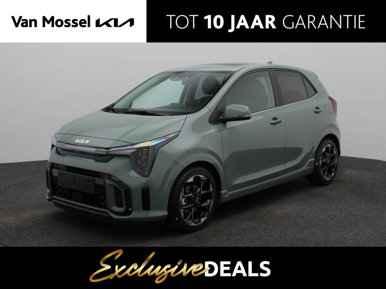 Kia Picanto - 1.0 DPI GT-Line Leder | Open Dak | Stoel & Stuurverwarming | Camera | Navi | Clima | Voorr - AutoWereld.nl
