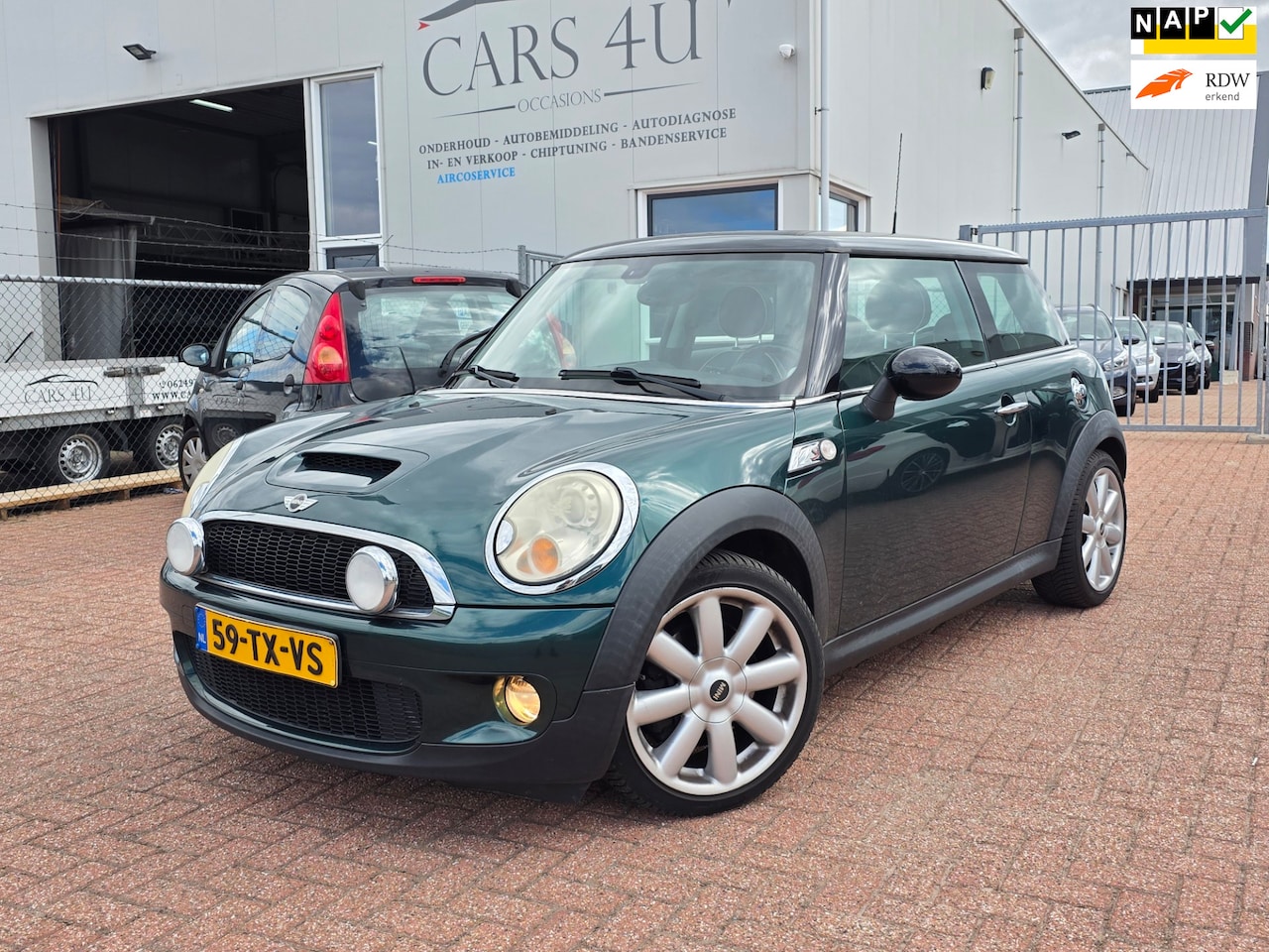 MINI 3-Deurs - 1.6 Cooper S Chili panoramadak leer - AutoWereld.nl