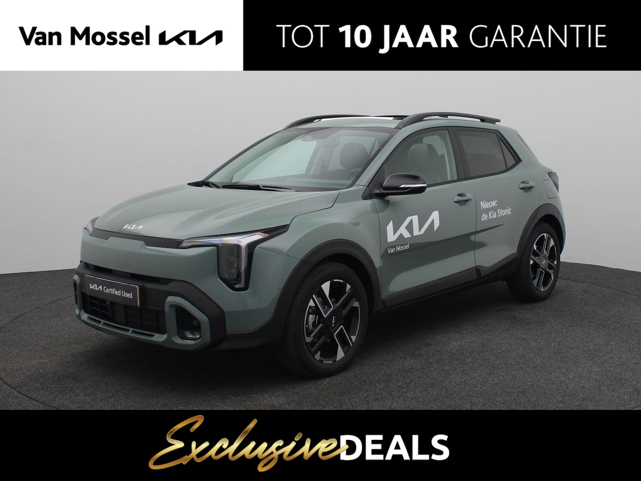 Kia Stonic - 1.0 T-GDi MHEV GT-Line Pano Dak | Stoelverwarming | Camera | Clima | Navi | Keyless - AutoWereld.nl