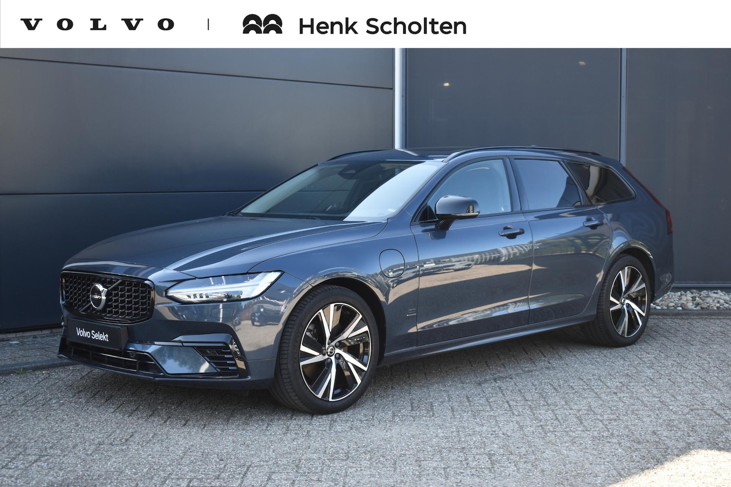Volvo V90 - T6 Plug-in hybrid AWD Ultimate Dark | Luchtvering Achter | Head Up Display | Massage | Sto - AutoWereld.nl
