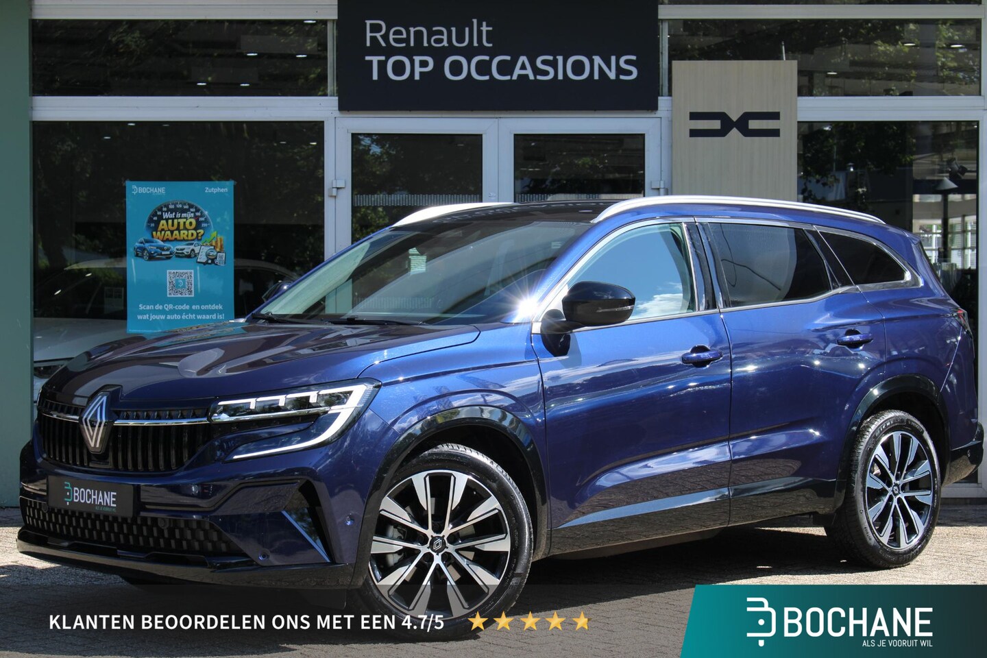 Renault Espace - E-Tech full hybrid 200 techno 5p. | Achteruitrijcamera | Dodehoekdetectie | Panoramadak - AutoWereld.nl