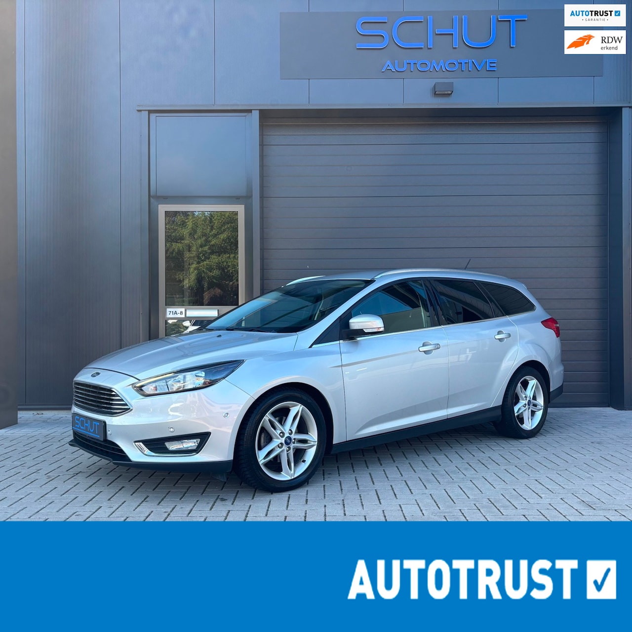 Ford Focus Wagon - 125pk Titanium CLIMA |CARPLAY | NAVI | STOEL + STUURVERWARMING | 17INCH | PARKASSIST - AutoWereld.nl