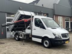 Mercedes-Benz Sprinter - 313 2.2 CDI 366 Kipper Laadkraan Maxilift Trekhaak 3500kg Airco 3 persoons Kieper Open laa