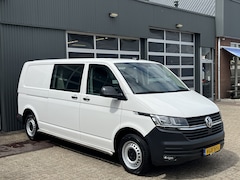 Volkswagen Transporter - 2.0 TDI L2H1 DC 150pk Airco Cruise controle Trekhaak 2500kg trekgewicht Apple carplay Navi