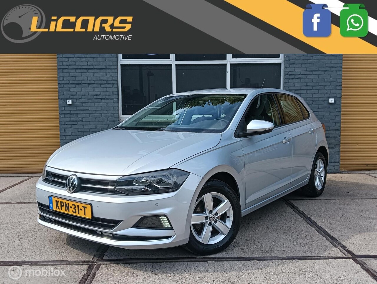 Volkswagen Polo - 1.0 TSI DSG/aut. Comfortline ECC/NAVI/CARPLAY/DAB - AutoWereld.nl