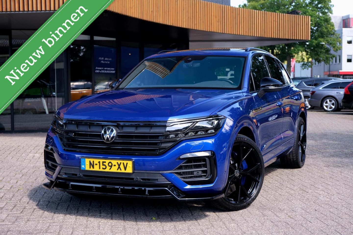 Volkswagen Touareg - 3.0 TSi 4MOTION R|Rijklaar!|462PK!|Hybride|Pano|Luchtvering|Stuurwielverwarming|Trekhaak|L - AutoWereld.nl
