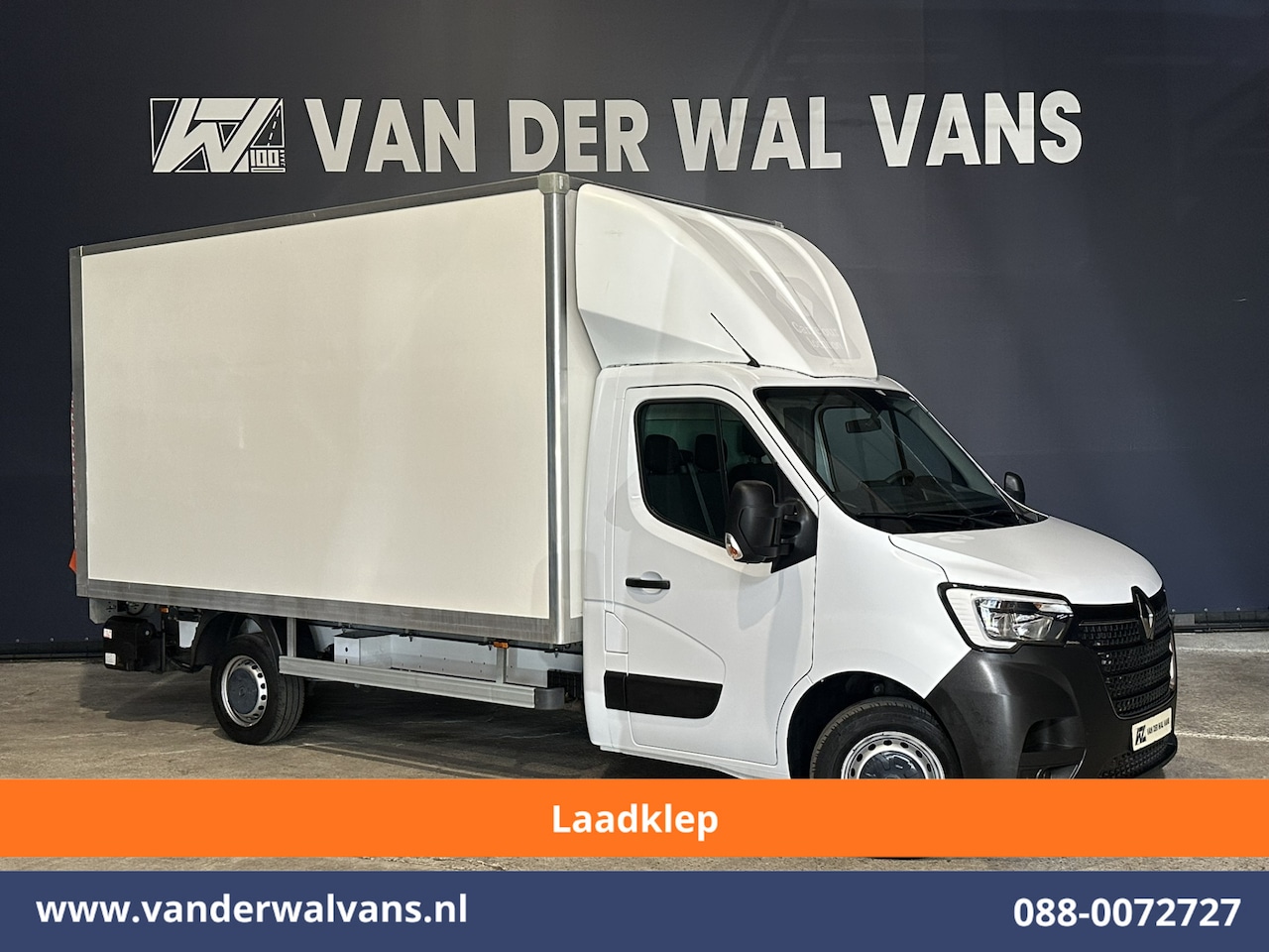 Renault Master - 2.3 dCi 146pk Bakwagen 222cm Hoog Laadklep Euro6 Airco | Camera | LED | Navigatie | Cruise - AutoWereld.nl