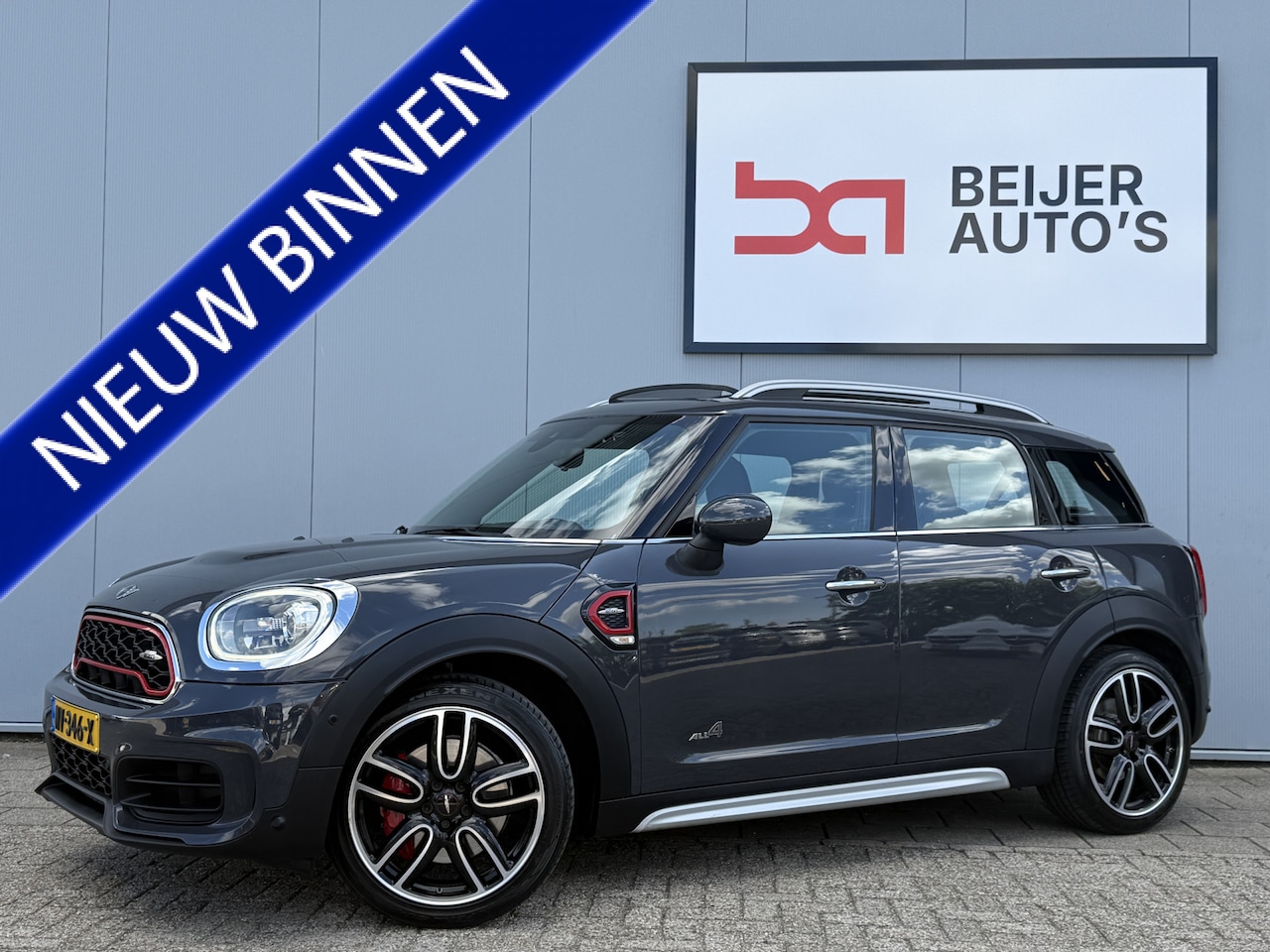 MINI Countryman - 2.0 John Cooper Works ALL4 Chili Automaat Schuifdak. - AutoWereld.nl