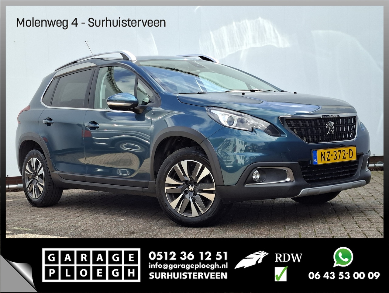 Peugeot 2008 - 1.2 PureTech Allure Automaat Hoge zit Trekhaak - AutoWereld.nl