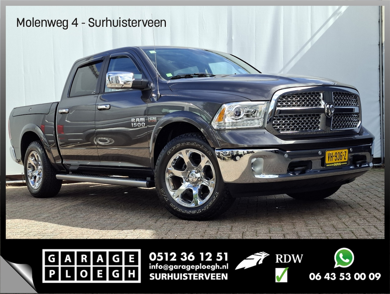 Dodge Ram 1500 - 5.7 V8 5-Pers Stoelkoel+verw. orig.NL Trekhaak(3500kg) Quad Cab 6'4 - AutoWereld.nl