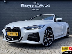 BMW 4-serie Cabrio - 420i M-Sport 184 pk High Executive AUT. | dealer onderh. | cognac leder | memory seat | tr