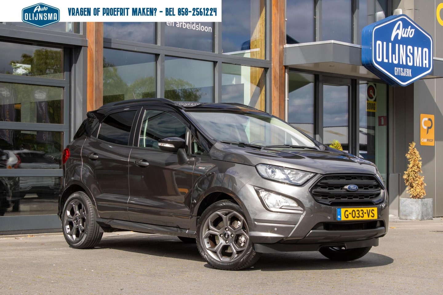 Ford EcoSport - 1.0 EcoBoost ST-Line Black|Pano|Stoel & Stuur Verwarming|Camera| - AutoWereld.nl