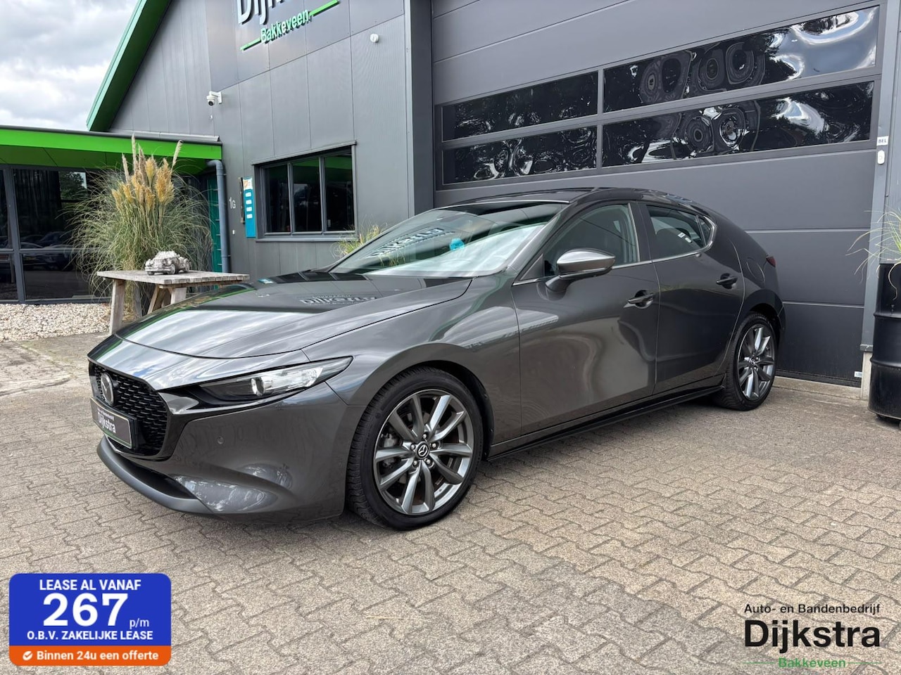 Mazda 3 - 2.0 e-SkyActiv-G M Hybrid 122 Luxury | AppleCarPlay/ AndroidAuto | Stuurwielverwarming | S - AutoWereld.nl