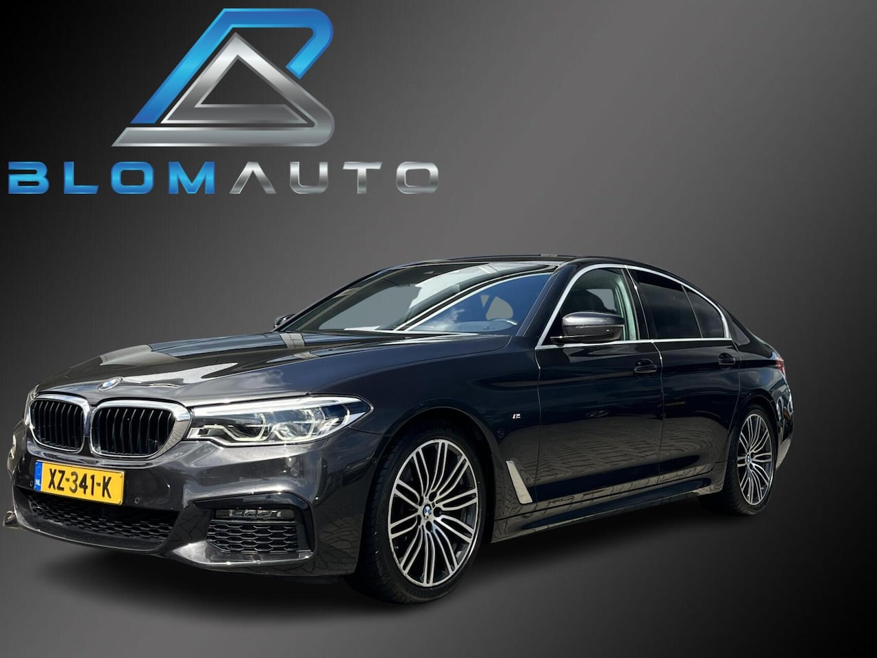 BMW 5-serie - 520i M-SPORT NL AUTO NAPPA+MEMORY+19INCH NL AUTO - AutoWereld.nl
