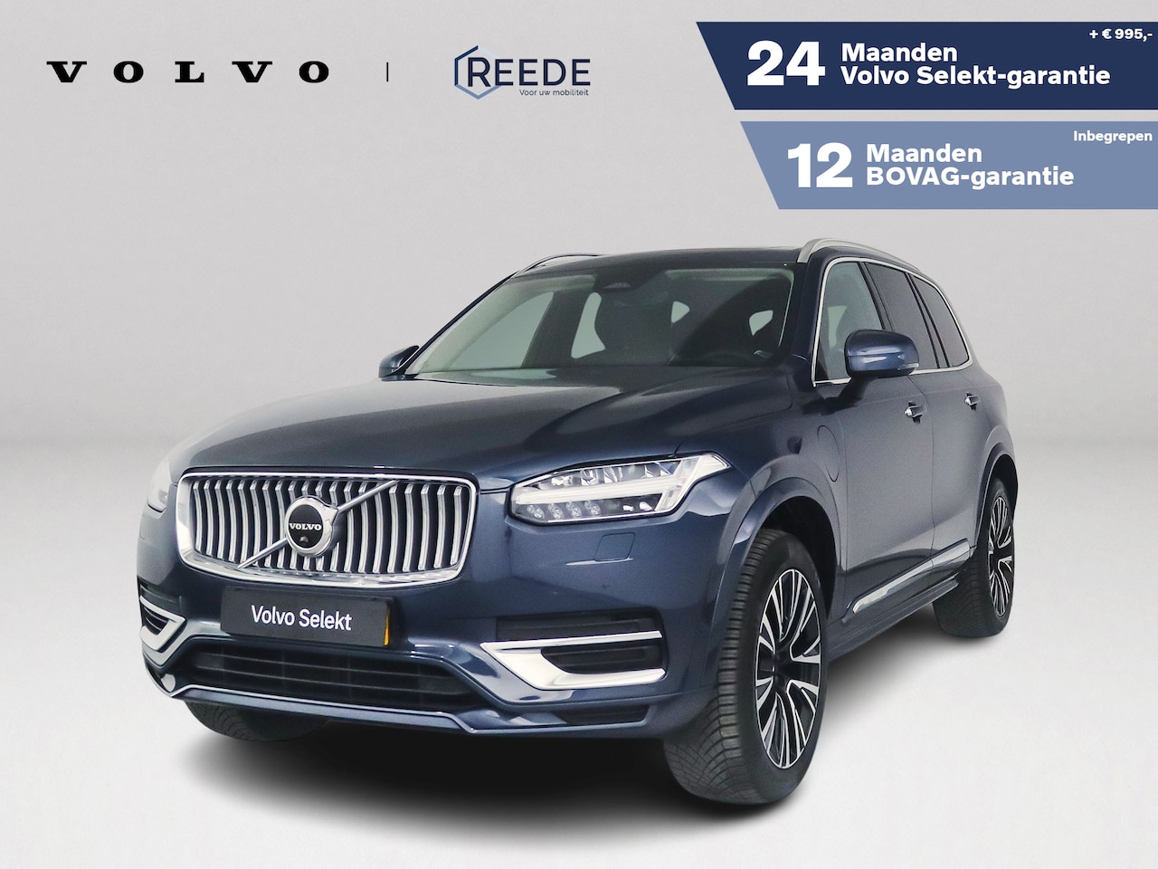 Volvo XC90 - T8 Recharge AWD Ultimate Bright | Panoramadak | 360° camera | Harman Kardon | Head-up disp - AutoWereld.nl