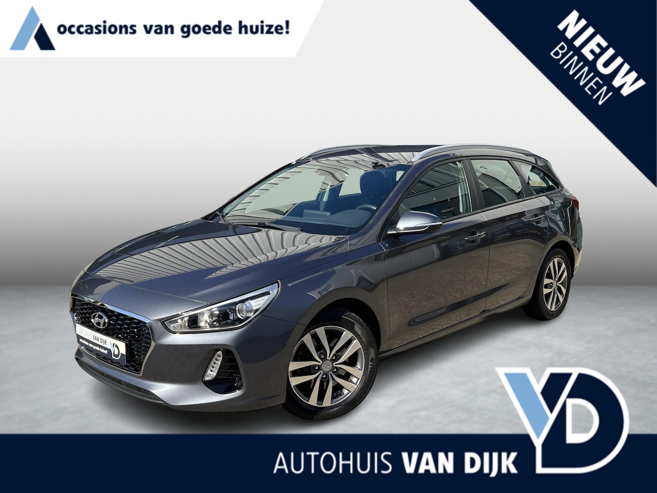Hyundai i30 Wagon - 1.0 T-GDI i-Motion volledige historie / navi / parkeersensoren - AutoWereld.nl