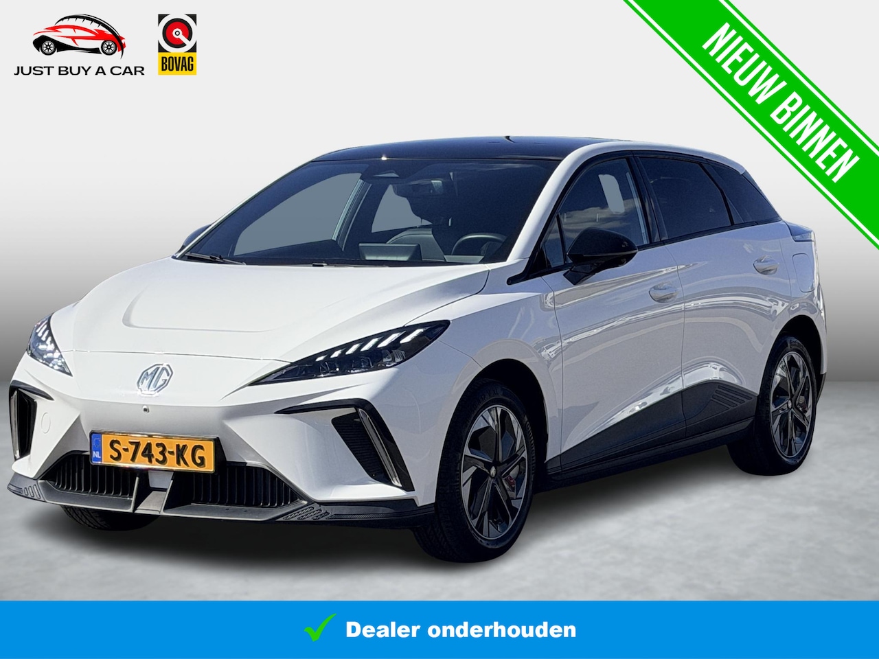 MG MG4 Electric - Luxury 64 kWh SOH 96,0% / Warmtepomp / Adaptive Cruise / Stoelverwarming / 1e Eigenaar / D - AutoWereld.nl