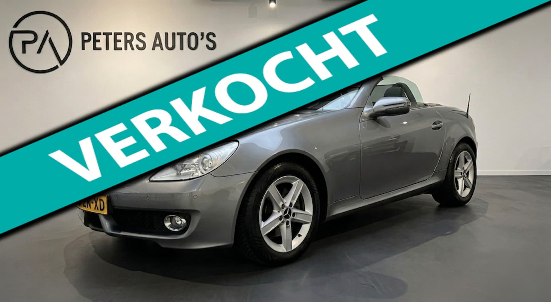 Mercedes-Benz SLK-klasse - 200 K. Prestige Plus Carplay/Leder/Airscarf/Stoelverwarming - AutoWereld.nl