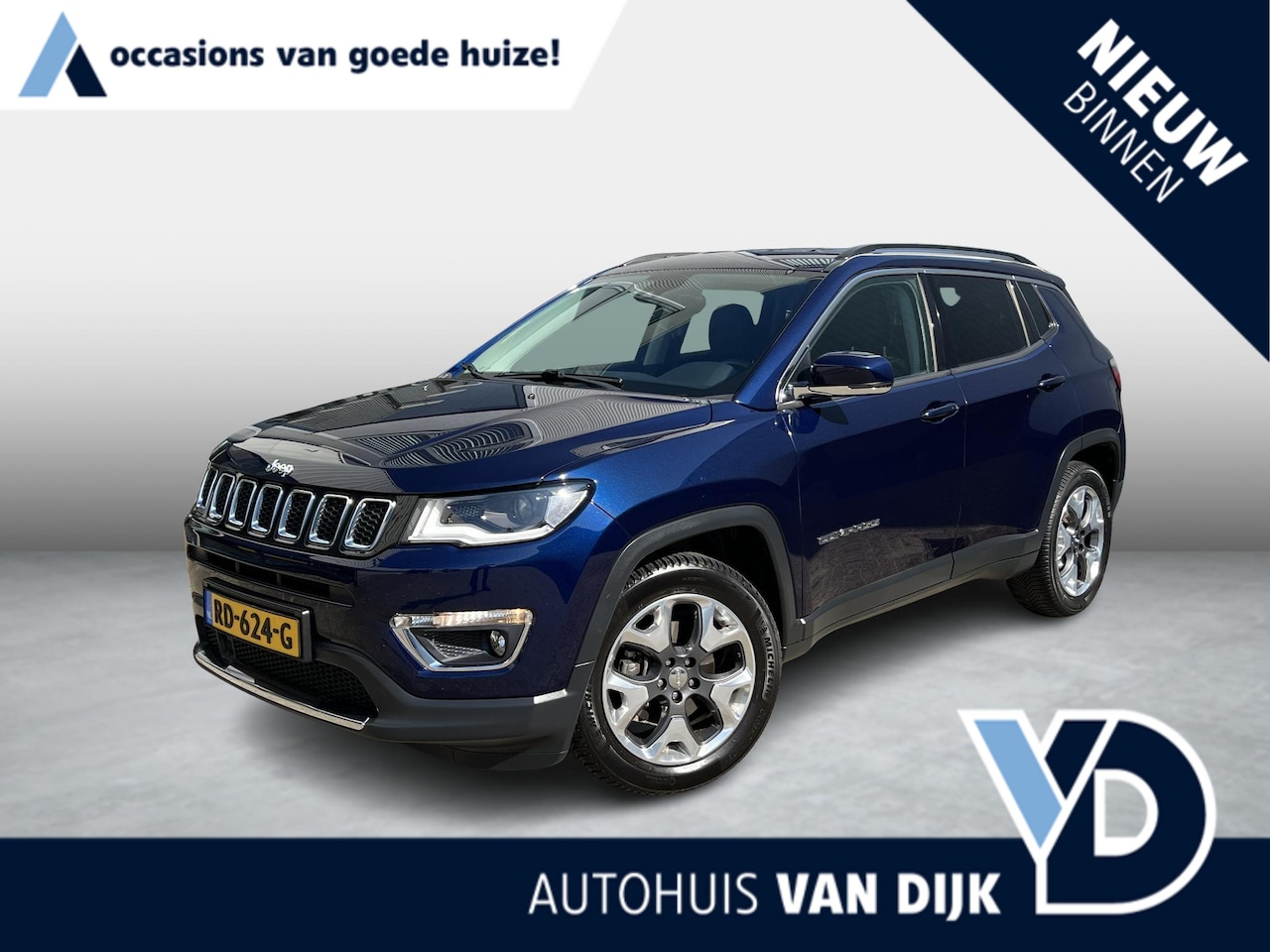 Jeep Compass - 1.4 MultiAir Opening Edition Plus Beats audio / trekhaak / volledige historie - AutoWereld.nl