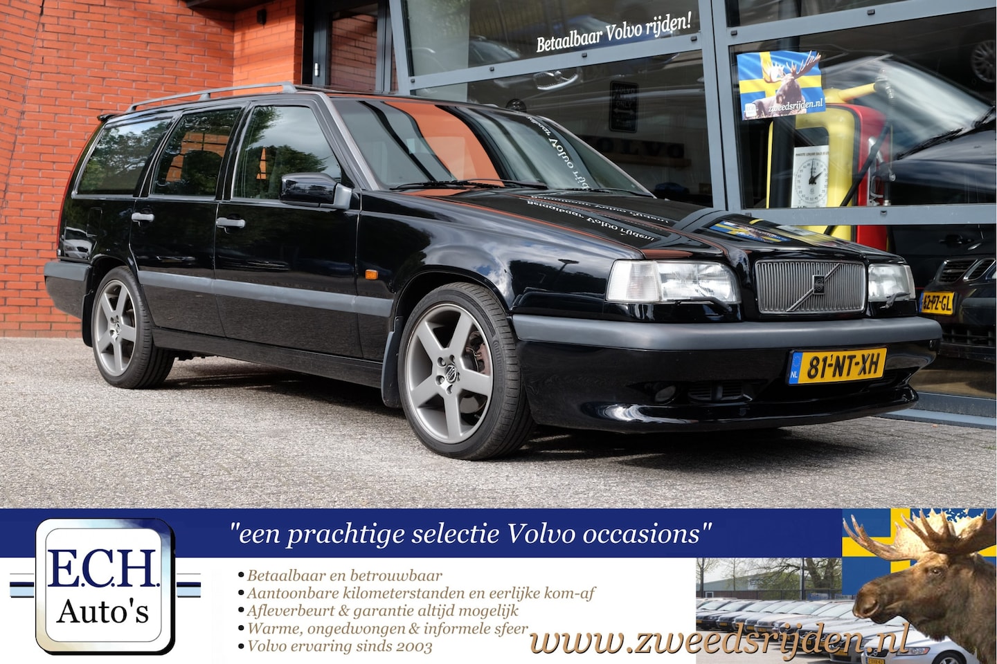 Volvo 850 - T5-R Automaat, Schuifdak, gerestaureerd - AutoWereld.nl