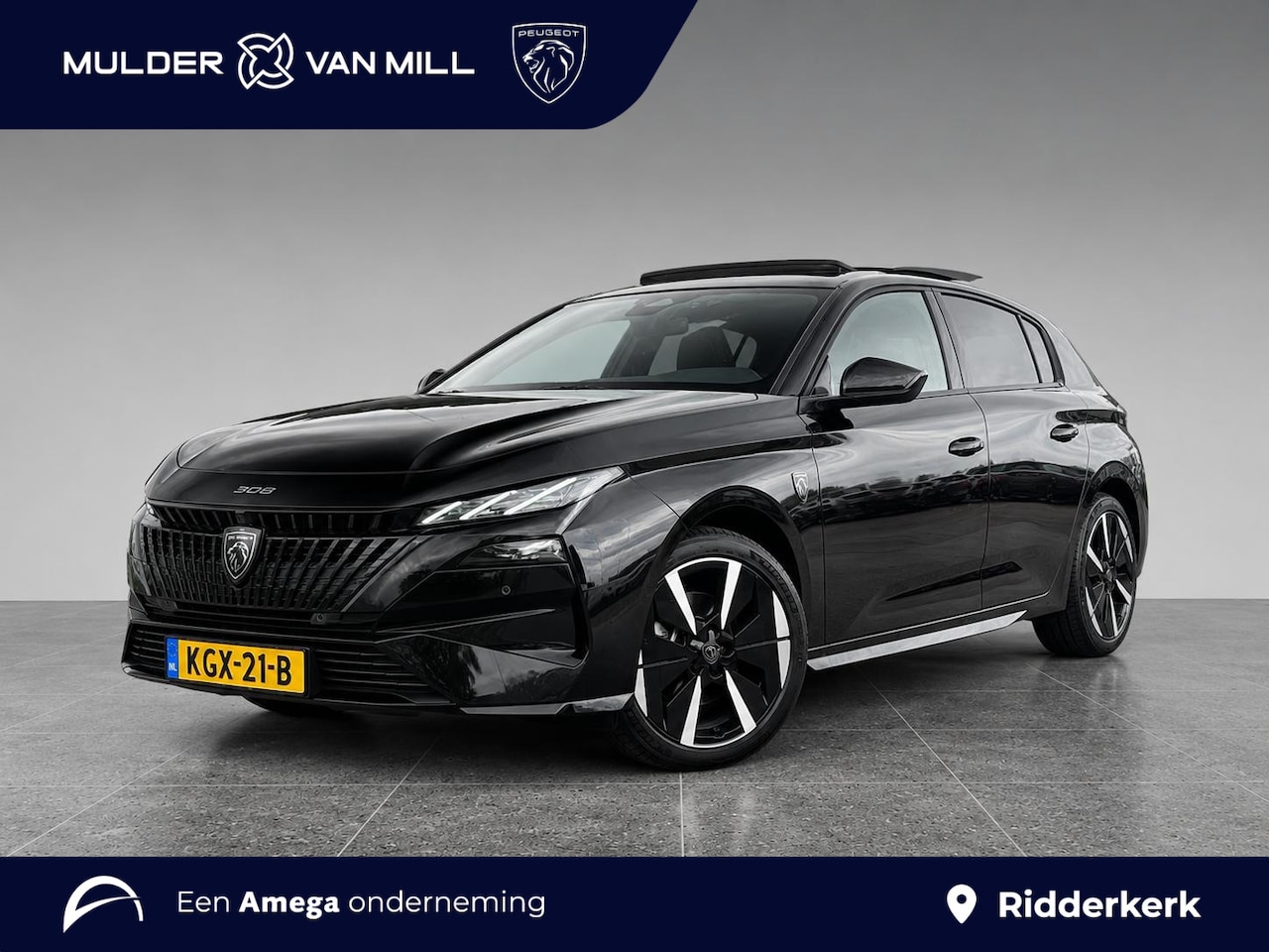 Peugeot E-308 - GT EV 58kWh 156pk | SCHUIF/KANTELDAK | STOELMASSAGE | 360° CAMERA | NAVI | APPLE CARPLAY / - AutoWereld.nl