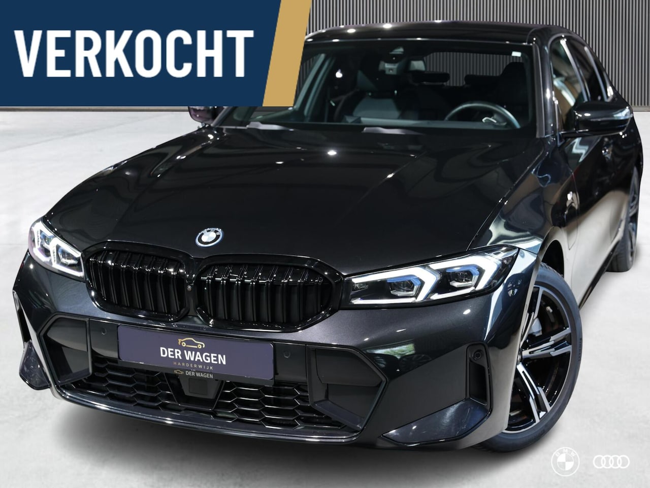 BMW 3-serie - 330E M SPORT 22KW / ACC / AUGMENTED / MEMORY / HEADUP / 18" - AutoWereld.nl