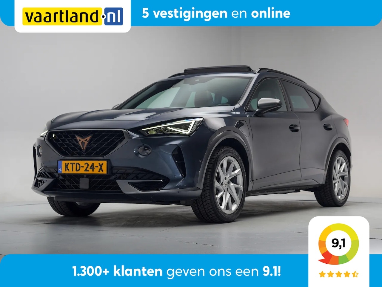 CUPRA Formentor - 1.4 e-Hybrid Business Edition Aut [ Panorama LED Adapt.cruise ] - AutoWereld.nl
