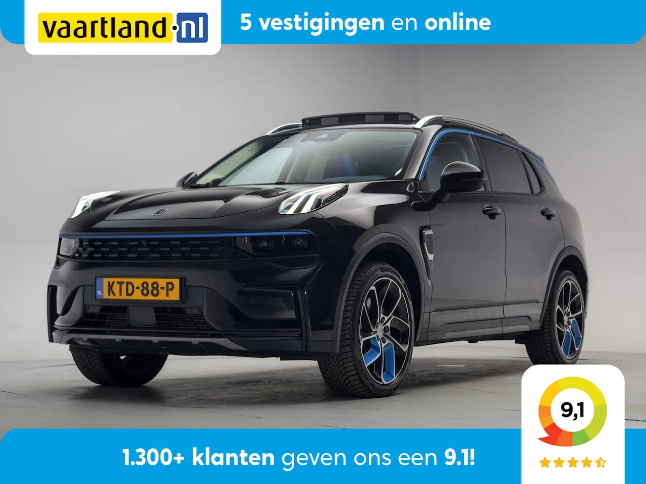 Lynk & Co 01 - 1.5 PHEV [ Panorama Trekhaak Navi 360°-Camera Keyless ] - AutoWereld.nl