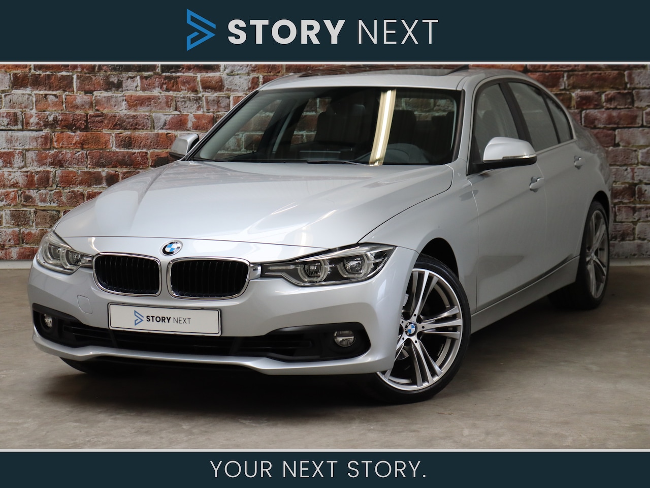 BMW 3-serie - 320i High Executive Essential Automaat / Schuif-kanteldak / LED / Navigatie Professional / - AutoWereld.nl