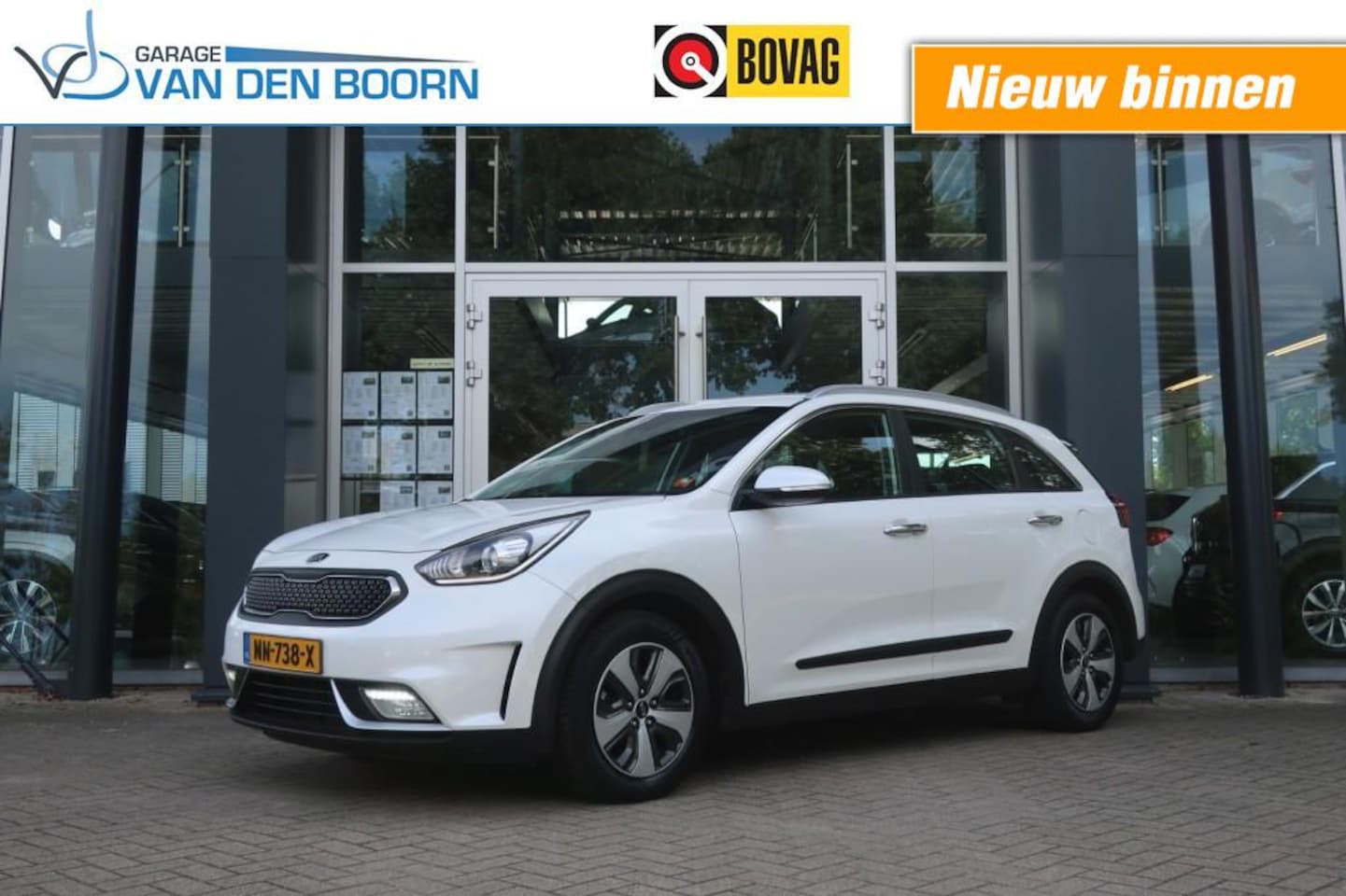 Kia Niro - 1.6 GDi, Hybride, All-Season, Trekhaak afneembaar, Carplay/Android, Navi etc. - AutoWereld.nl