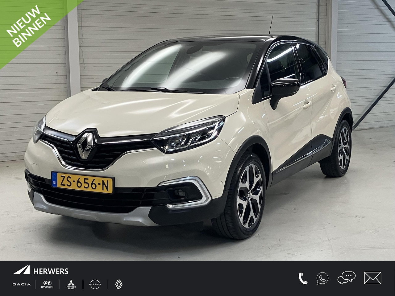 Renault Captur - 1.3 TCe Intens / Eerste Eigenaar / Panoramadak / Navigatie / Camera / Climate Control / Cr - AutoWereld.nl