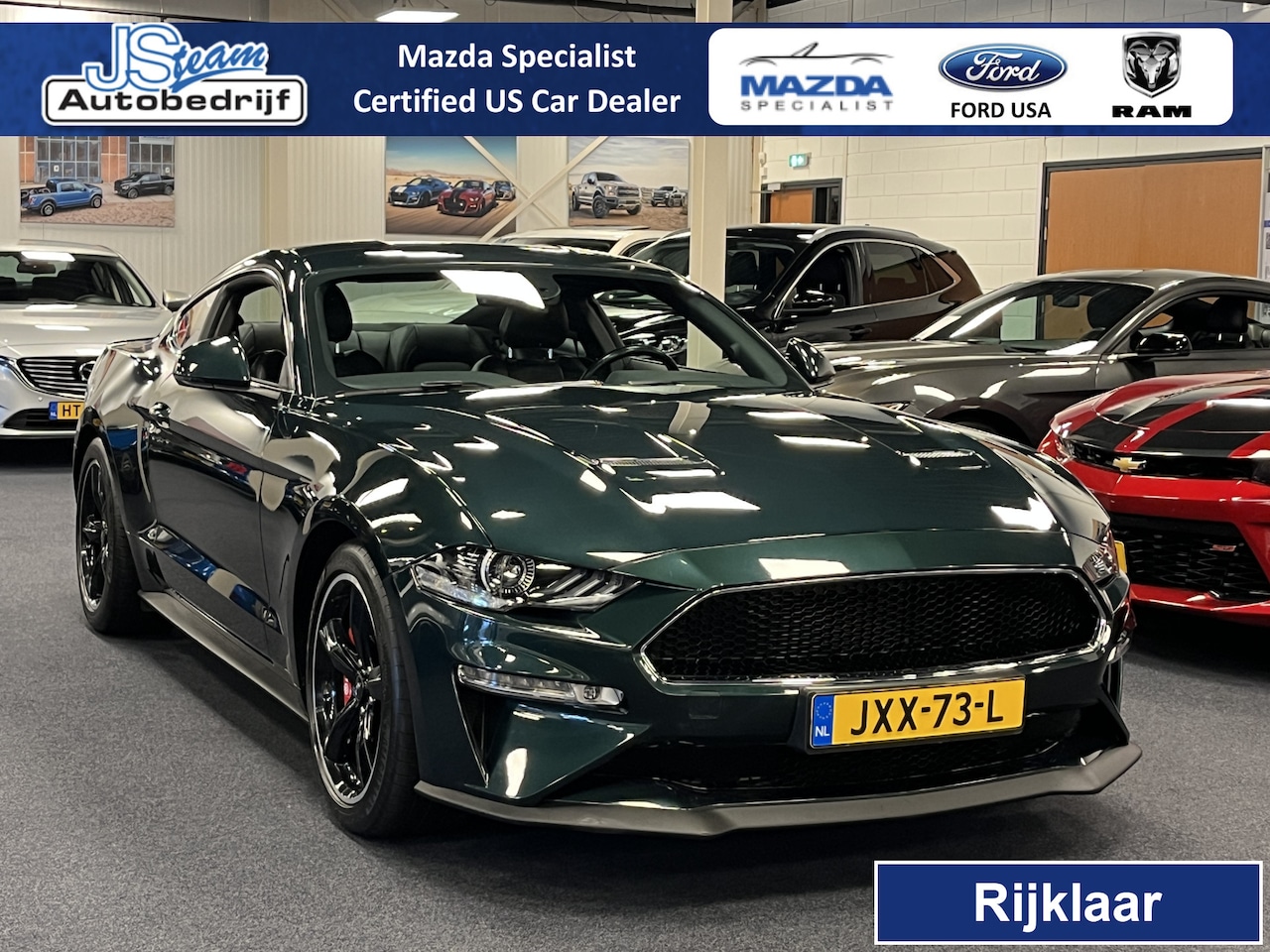 Ford Mustang Fastback - 5.0i V8 BULLITT 460PK Brembo MagneRide B&O Sound - AutoWereld.nl