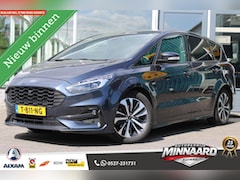 Ford S-Max - 2.5i HEV 7P|ST-Line|Hybride|BTW auto|Dealer onderh|Stuur/stoel verw|Carplay|Trekhaak|Navi|