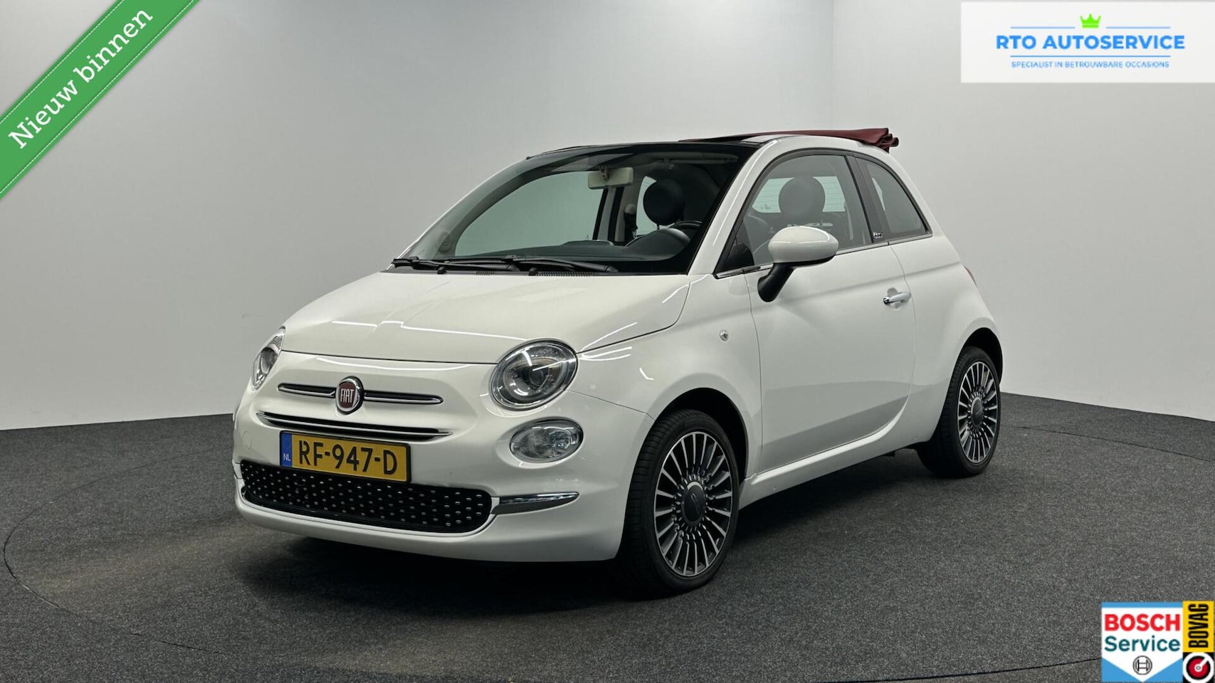 Fiat 500 - 0.9 TwinAir Turbo Lounge NAVIGATIE CRUISE LM DAB. - AutoWereld.nl