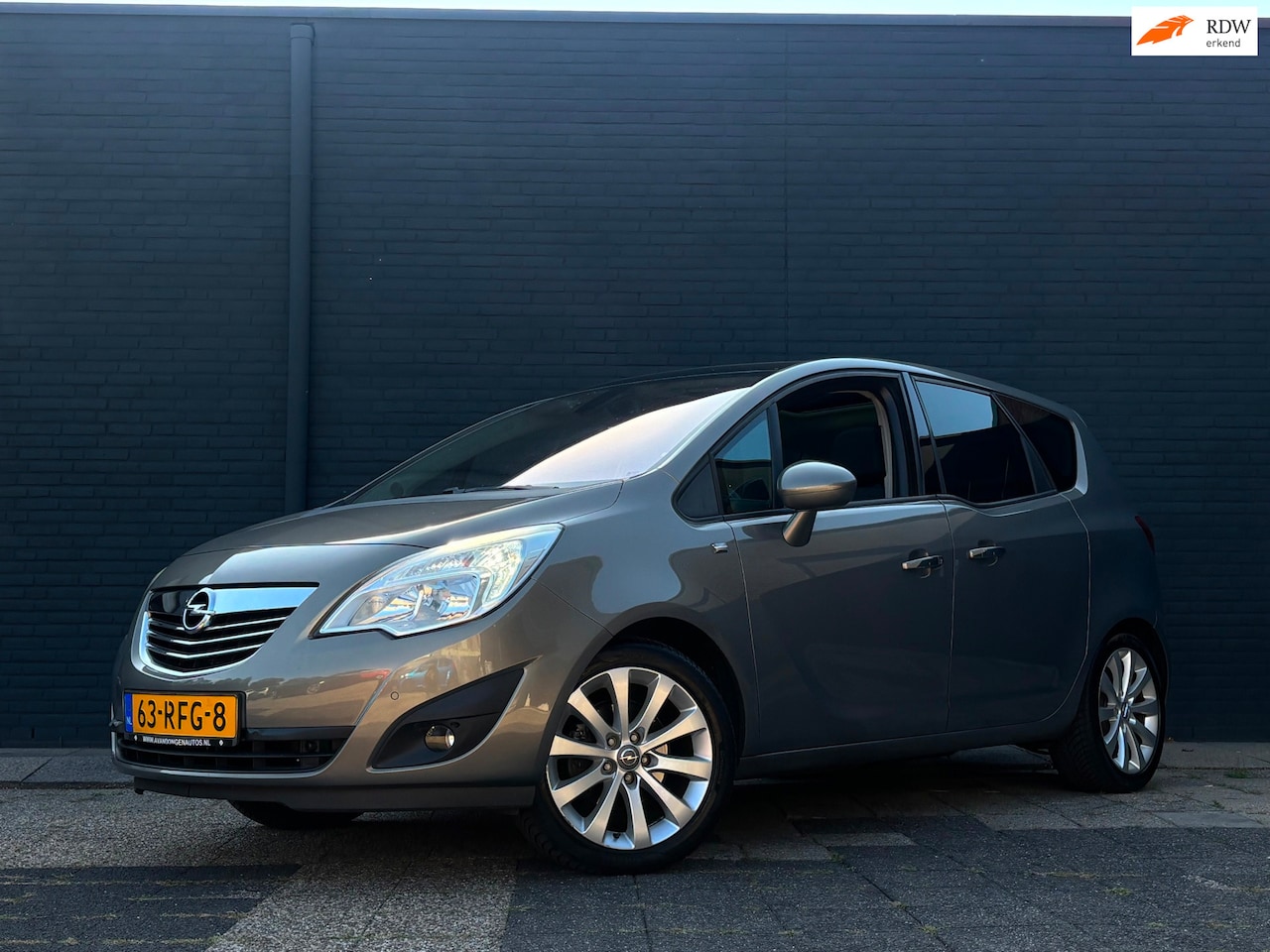 Opel Meriva - 1.4 Turbo Cosmo | Airco | Pano | CruiseControl - AutoWereld.nl