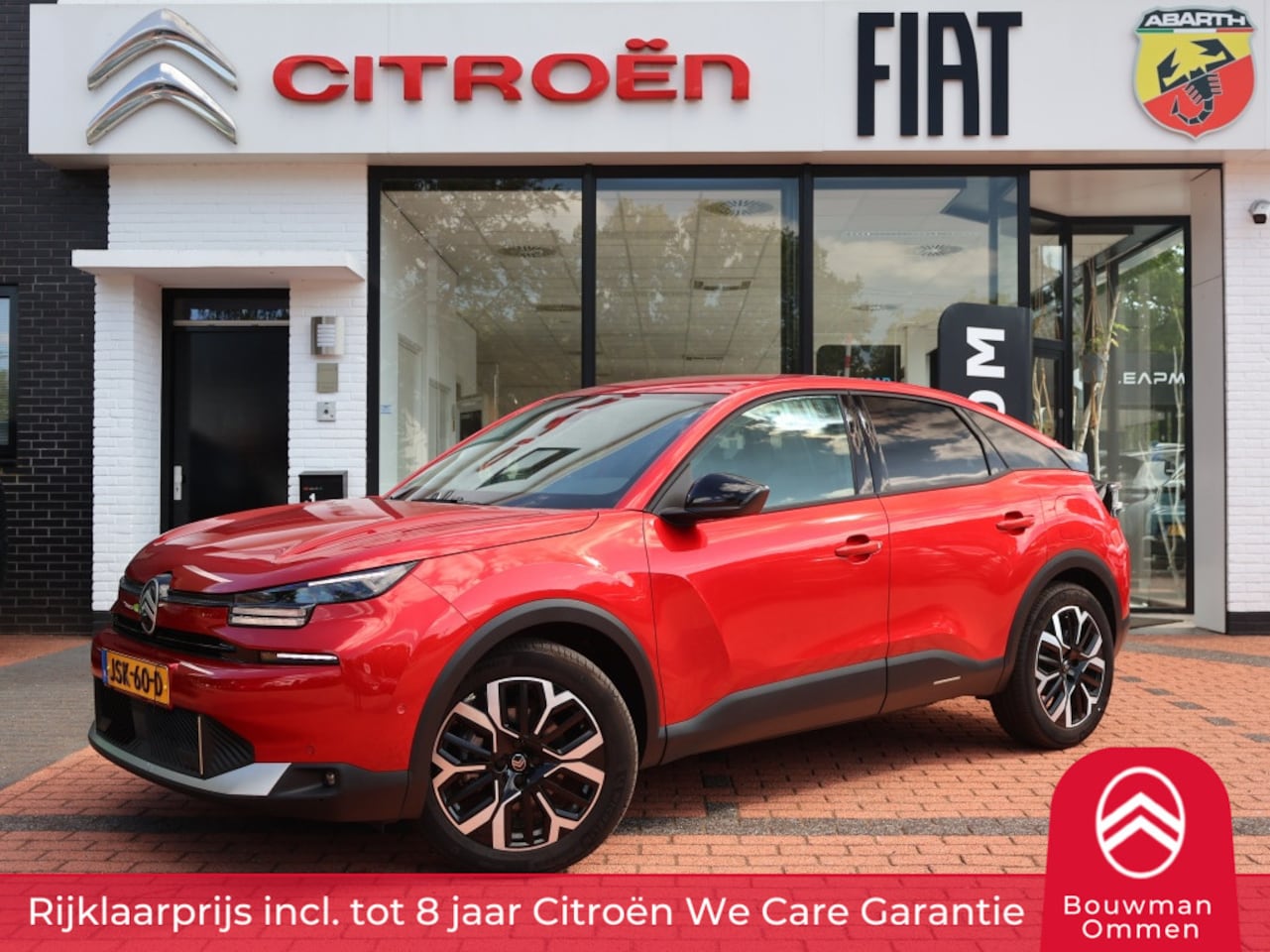 Citroën C4 - Mild Hybrid 145PK e-DCS6 Automaat Max, Rijklaarprijs | 360 Camera | Navigatie | DAB+ Tuner - AutoWereld.nl
