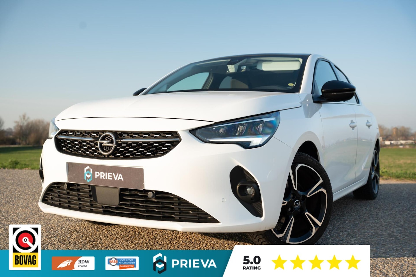 Opel Corsa - 1.2 Sport | Pano | Leder | Stoelverwarming | Navi | LED | 17” - AutoWereld.nl
