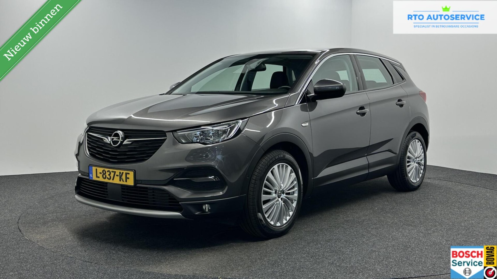 Opel Grandland X - 1.2 Turbo Innovationn TREKHAAK CAMERA CARPLAY NAVI. - AutoWereld.nl