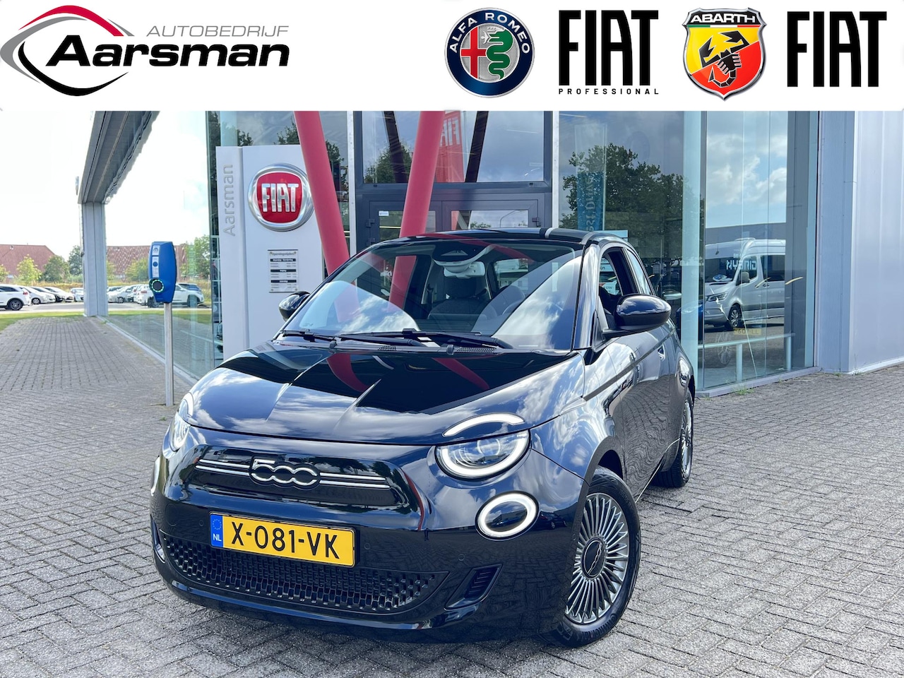 Fiat 500e - Icon 42 kWh | Camera | Stoelverwarming | LED | Dodehoeksensoren | 360 graden parkeersensor - AutoWereld.nl