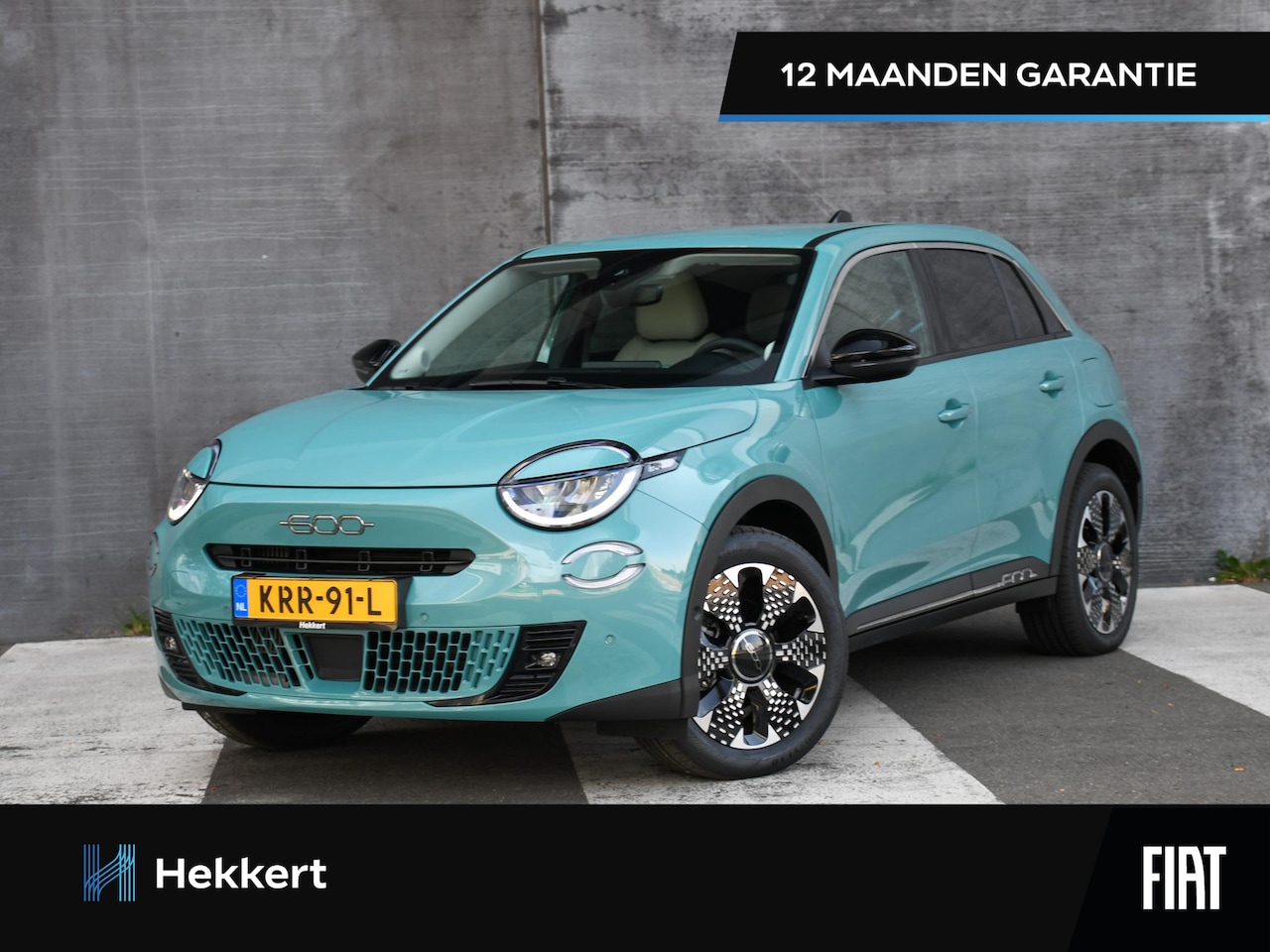 Fiat 600 - La Prima 1.2 Hybrid 110pk Automaat CAMERA | DODE HOEK | 18''LM | STOELVERW. | NAVI | ADAPT - AutoWereld.nl