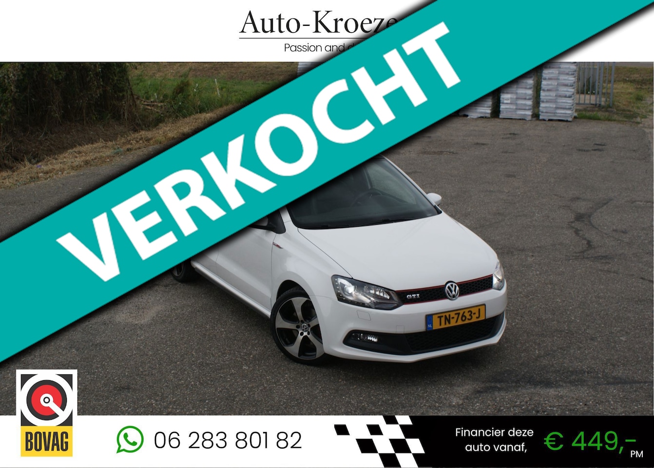 Volkswagen Polo - 1.4 TSI GTI | Pano | Led | DSG | Navigatie | Stoel verwarming | - AutoWereld.nl