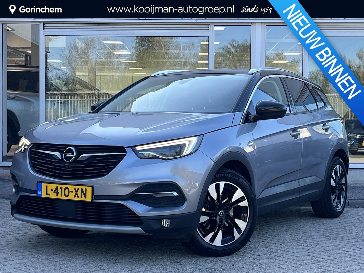 Opel Grandland X - 1.2 Turbo Innovation Mooie auto l eerste eigenaar - AutoWereld.nl