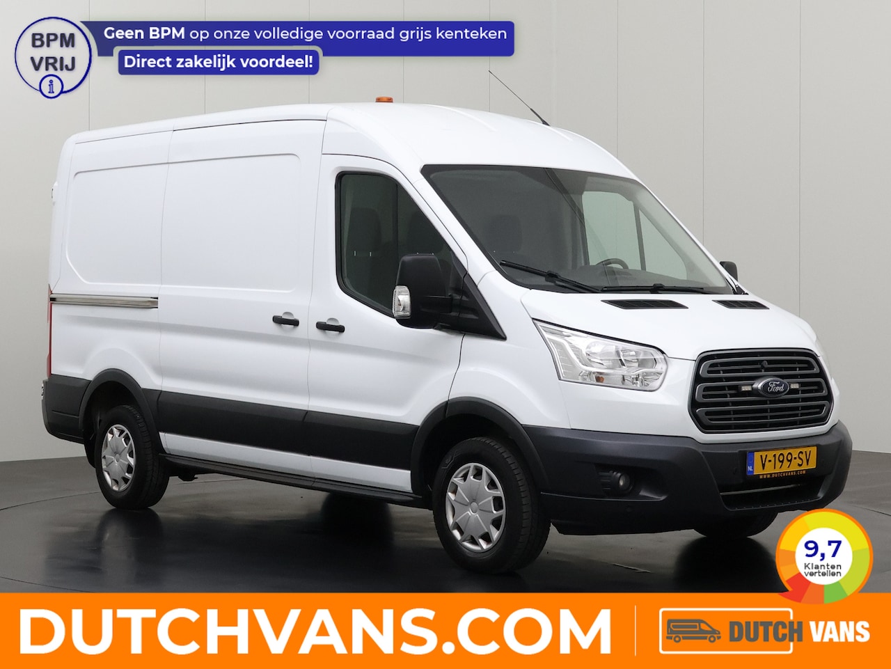 Ford Transit - 2.0TDCI L2H2 | 2700Kg Trekhaak | Airco | Cruise | 3-Zits - AutoWereld.nl