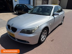 BMW 5-serie - 523i Executive Automaat Export Navi Airco koud Boekjes en NAP aanwezig. Auto is natuurlijk