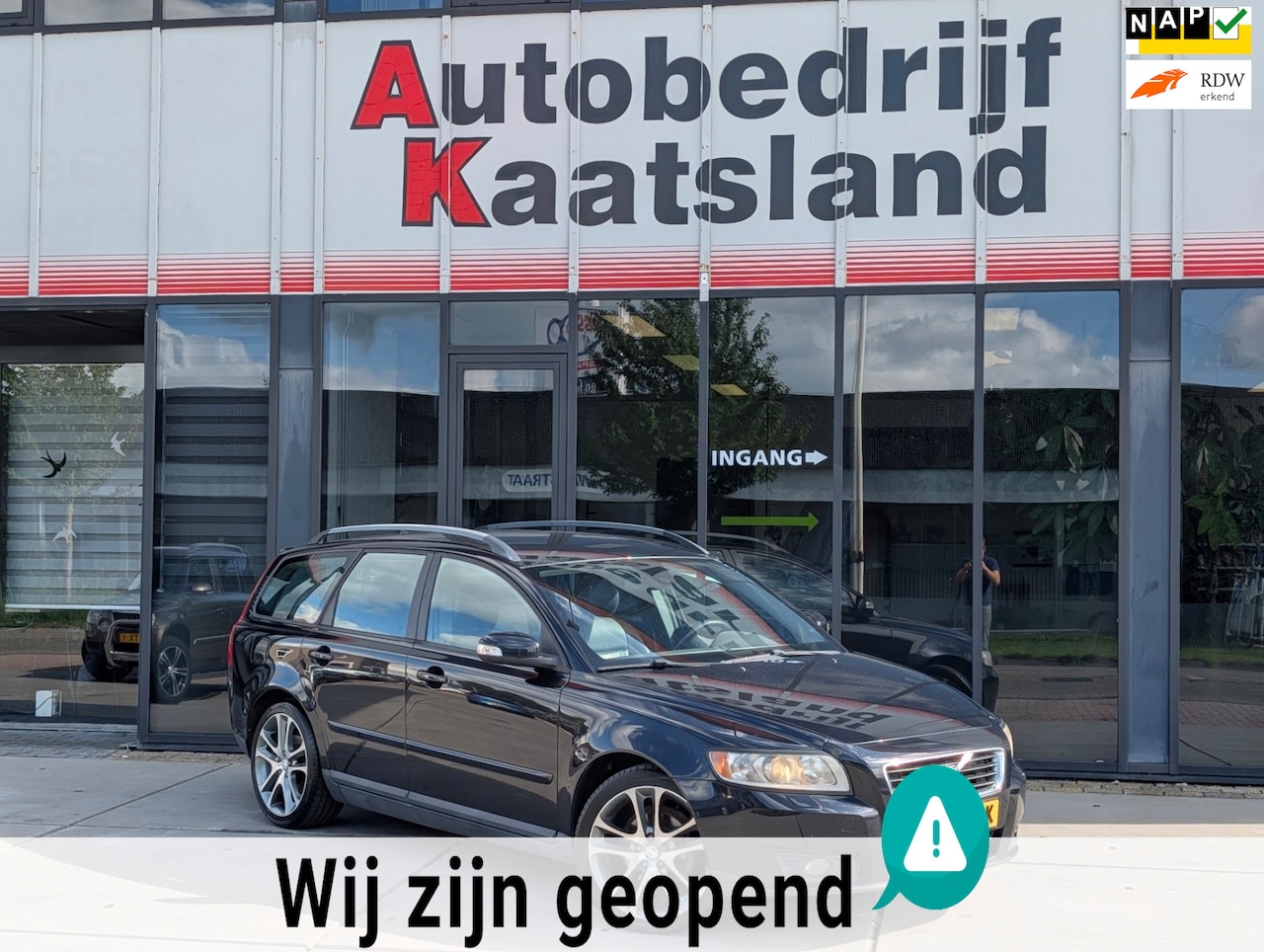 Volvo V50 - 1.8 Edition II - Leer - Clima - Electr Ramen - - AutoWereld.nl
