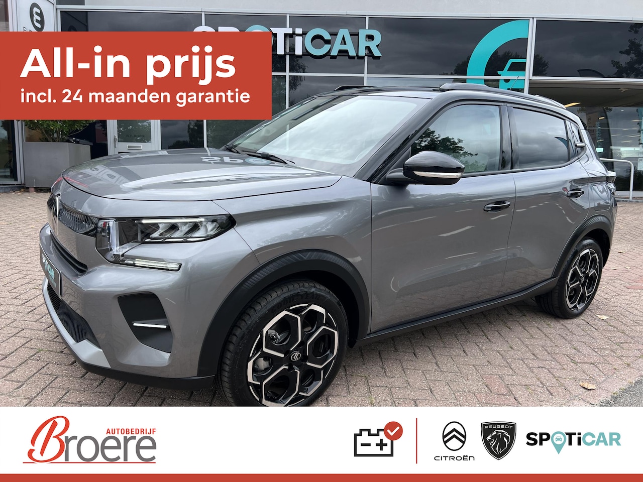 Citroën ë-C3 - Max 44 kWh Max 113pk 44 kWh - AutoWereld.nl