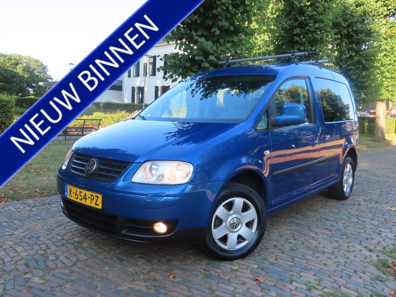 Volkswagen Caddy - 1.6 Comfortline 5p. Climate Control 2 x Schuifdeur Trekhaak Dakdragers Stoelverwarming Lm - AutoWereld.nl