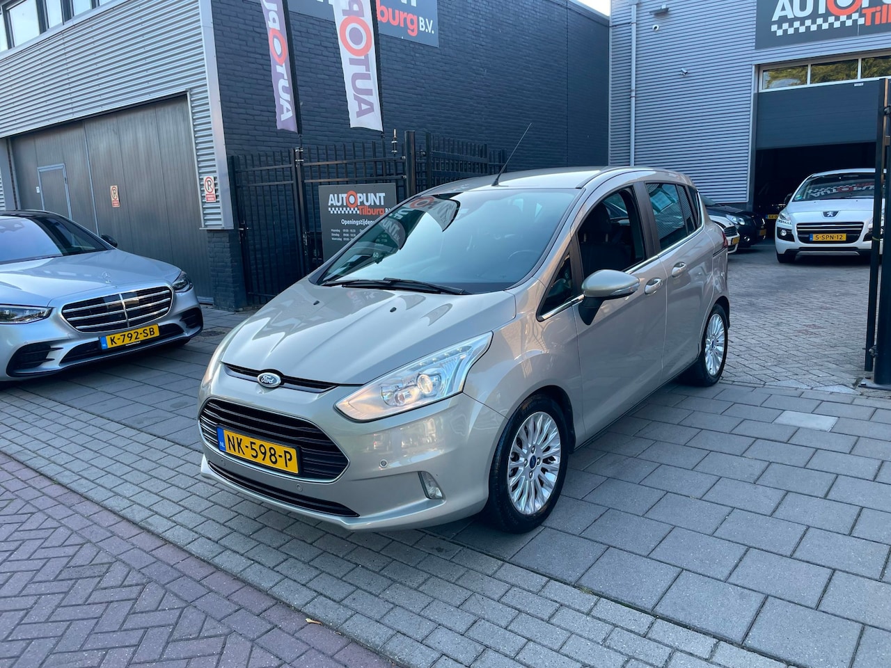Ford B-Max - 1.0 EcoBoost Titanium 2e Eigenaar! Trekhaak Airco NAP APK - AutoWereld.nl